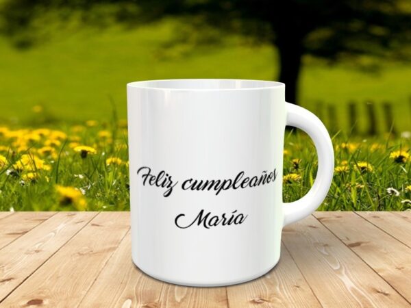 Taza personalizada con foto Diseño 1 - Imagen 2