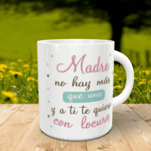 taza día de la madre en movimiento