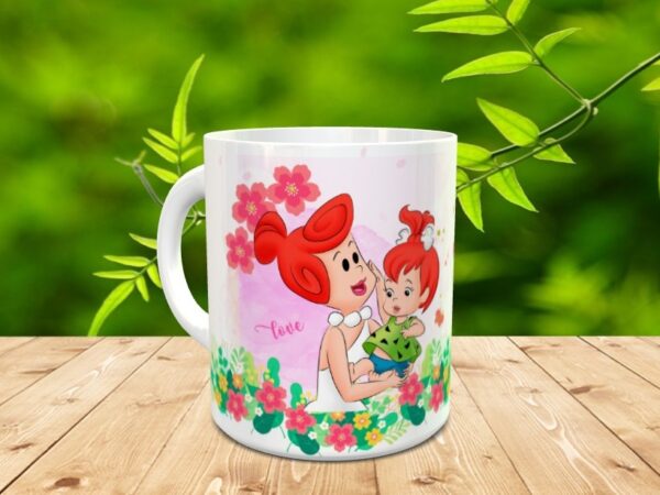 Taza para el día de la madre "Feliz día" - Imagen 3