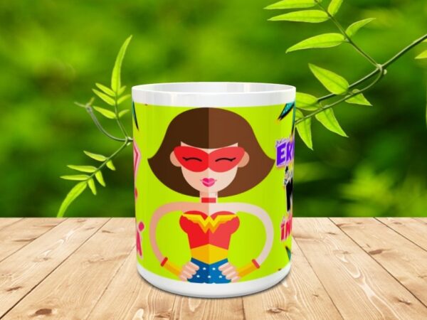 Taza para el día de la madre "Mamá invencible" - Imagen 3