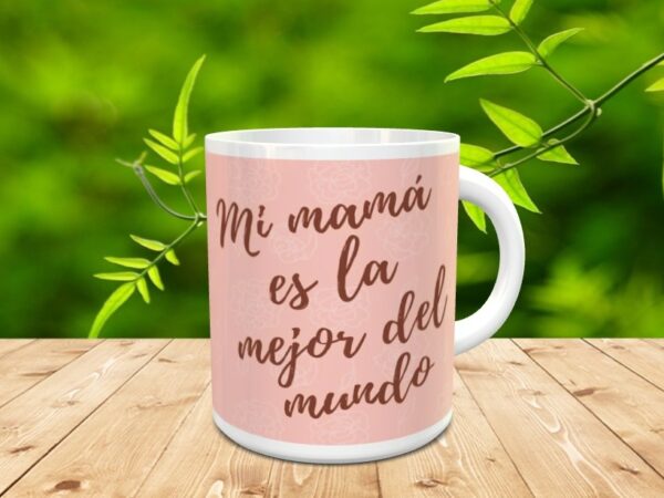 Taza para el día de la madre "Mamá mundi" - Imagen 3