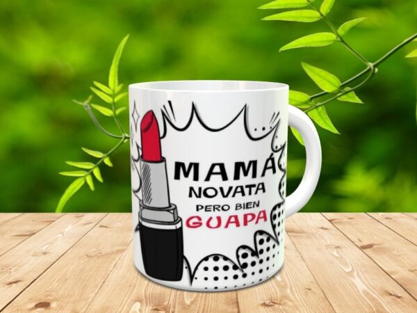 Taza para el día de la madre "Novata" - Imagen 3