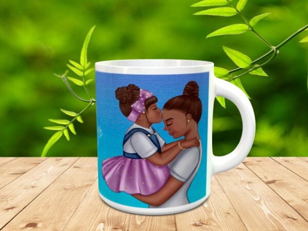 Taza para el día de la madre "Mamá para siempre" - Imagen 2