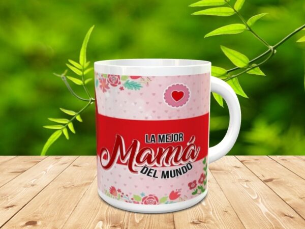Taza para el día de la madre "Mamá bebé" - Imagen 2