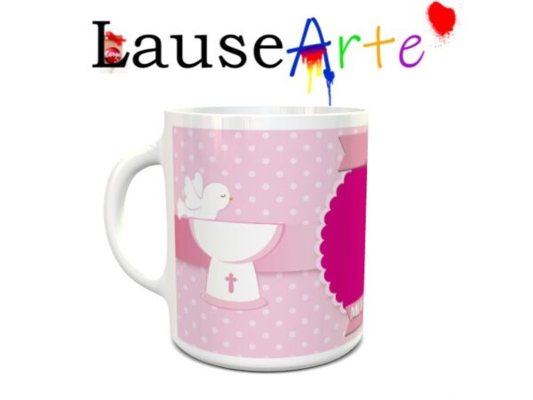 Taza personalizada para bautizo niño/a 10 - Imagen 2