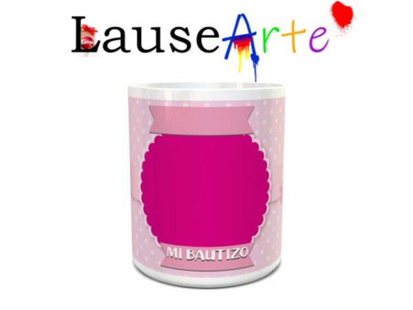Taza personalizada para bautizo niño/a 10 - Imagen 3