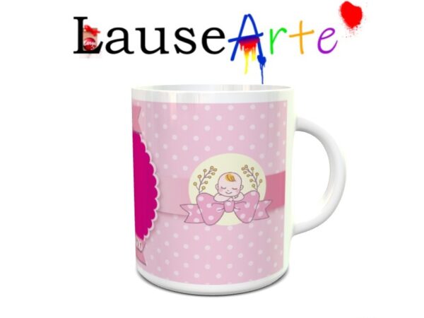 Taza personalizada para bautizo niño/a 10 - Imagen 4