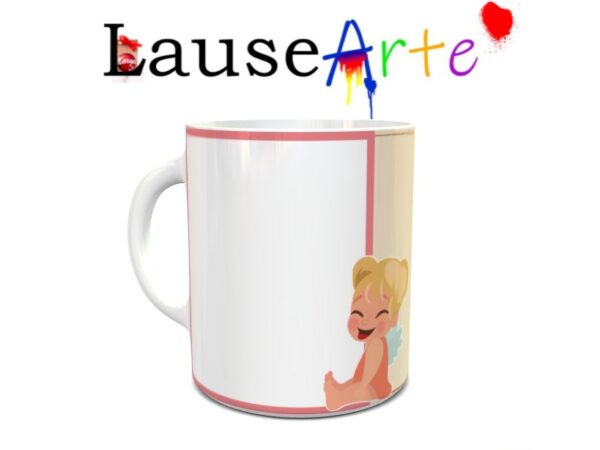 Taza personalizada con foto para bautizo 1 - Imagen 2