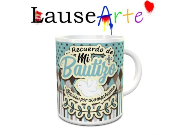 Taza bautizo niño/a 23 - Imagen 3