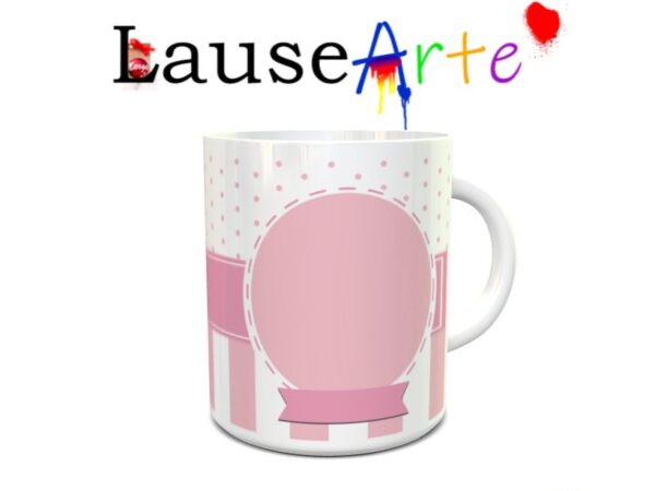 Taza personalizada para bautizo niña 4 - Imagen 3
