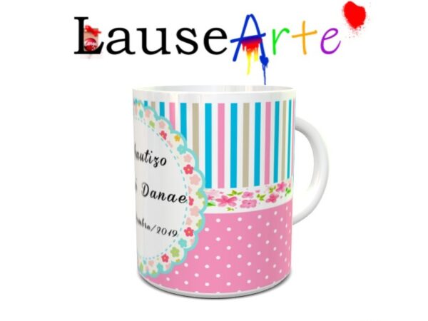 Taza personalizada para bautizo niño/a 7 - Imagen 3
