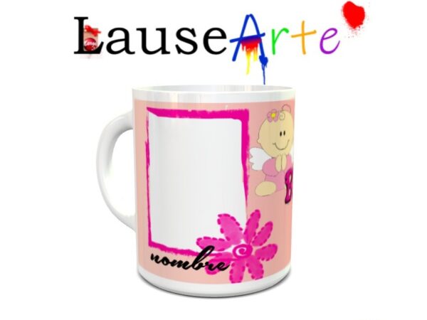 Taza personalizada para bautizo niño/a 8 - Imagen 2